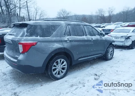 2021 Ford Explorer Xlt из США, поврежденный, VIN 1FMSK8DH6MGA03382